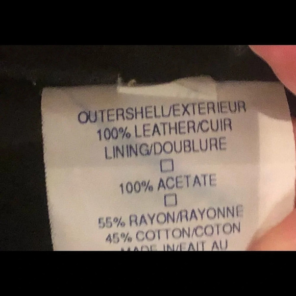 Vintage Lindzon  Women’s Leather Jacket - Size 10 - Made in Canada - Picture 9 of 12